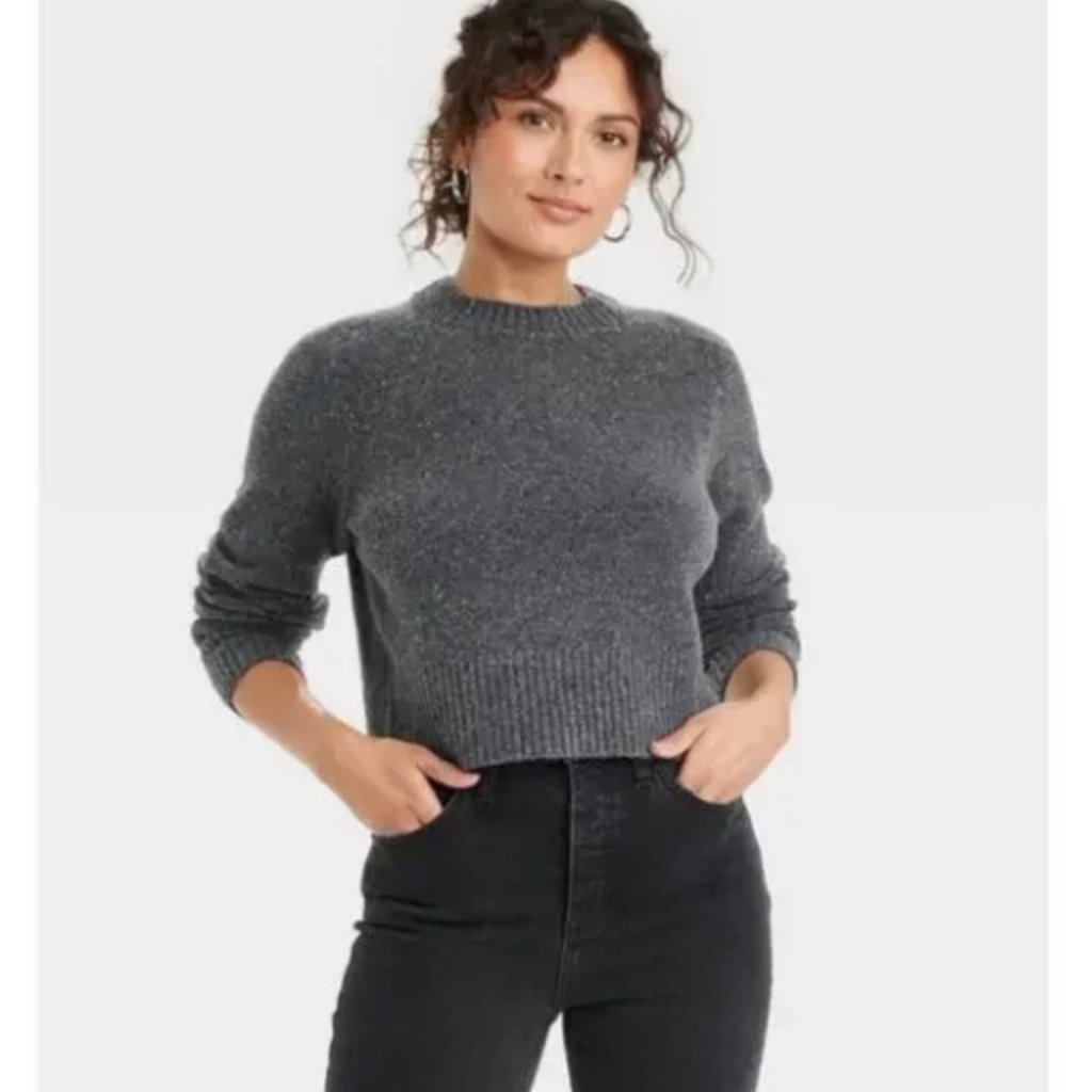 Euc Universal Thread Charcoal Women's Sweater Size Medium